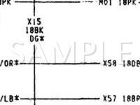 1990 Dodge Daytona  3.0 V6 GAS Wiring Diagram