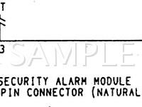 1990 Dodge Daytona ES 2.5 L4 GAS Wiring Diagram