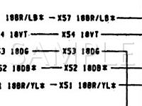 1990 Dodge D150 Pickup  5.9 V8 GAS Wiring Diagram