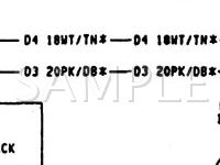 1990 Dodge W350 Pickup  5.9 L6 DIESEL Wiring Diagram