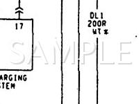 1990 Chrysler NEW Yorker Fifth Avenue 3.3 V6 GAS Wiring Diagram