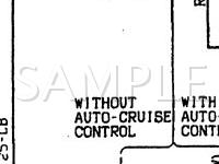 1990 Plymouth Laser  1.8 L4 GAS Wiring Diagram