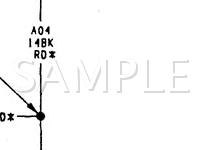 1990 Plymouth Acclaim LX 3.0 V6 GAS Wiring Diagram