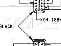 1990 Chrysler Lebaron  2.5 L4 GAS Wiring Diagram