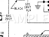 1990 Chrysler Lebaron GTC 2.2 L4 GAS Wiring Diagram