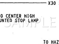 1990 Plymouth Sundance  2.5 L4 GAS Wiring Diagram