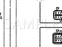 1990 Plymouth Voyager  2.5 L4 GAS Wiring Diagram