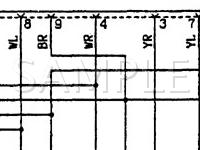 1991 Plymouth Colt  1.5 L4 GAS Wiring Diagram