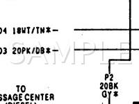1991 Dodge D250 Pickup  5.9 L6 DIESEL Wiring Diagram