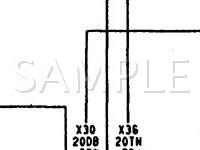 1991 Dodge D250 Pickup  5.9 L6 DIESEL Wiring Diagram