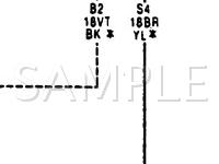 1991 Dodge W150 Pickup 5.2 V8 GAS Wiring Diagram 1990 dodge w150 wiring diagram 
