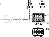 1991 Dodge W350 Pickup  5.9 L6 DIESEL Wiring Diagram