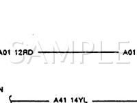 1991 Dodge Spirit ES 3.0 V6 GAS Wiring Diagram