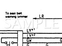 1991 Dodge RAM 50 SE 3.0 V6 GAS Wiring Diagram