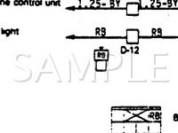 1991 Dodge RAM 50 SE 2.4 L4 GAS Wiring Diagram