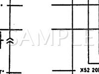 1991 Dodge Shadow ES 2.5 L4 GAS Wiring Diagram