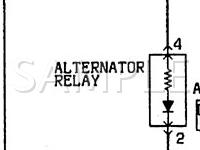 1991 Plymouth Laser RS 2.0 L4 GAS Wiring Diagram
