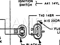 1991 Dodge Caravan  2.5 L4 GAS Wiring Diagram
