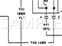 1991 Dodge Caravan LE 3.0 V6 GAS Wiring Diagram