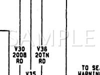 1992 Dodge D250 Pickup  3.9 V6 GAS Wiring Diagram