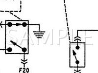 1992 Dodge Spirit  2.5 L4 GAS Wiring Diagram