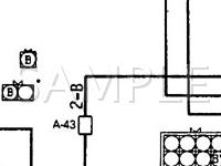 1992 Dodge RAM 50  2.4 L4 GAS Wiring Diagram