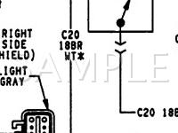 1992 Plymouth Voyager SE 3.0 V6 GAS Wiring Diagram