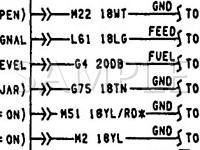1992 Plymouth Grand Voyager SE 3.3 V6 GAS Wiring Diagram