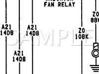 1992 Chrysler Town & Country  3.3 V6 GAS Wiring Diagram