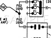 1992 Chrysler Town & Country  3.3 V6 GAS Wiring Diagram