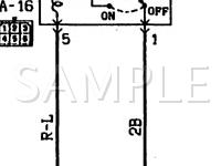 1993 Plymouth Colt  1.5 L4 GAS Wiring Diagram