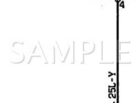 1993 Dodge Colt  1.5 L4 GAS Wiring Diagram