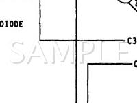 1993 Dodge Daytona ES 2.5 L4 GAS Wiring Diagram