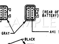 1993 Dodge Daytona Iroc 3.0 V6 GAS Wiring Diagram