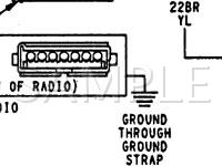 1993 Dodge B150 VAN Sportsman 3.9 V6 GAS Wiring Diagram