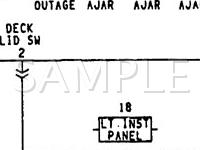 1993 Chrysler Imperial  3.8 V6 GAS Wiring Diagram