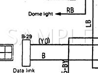 1993 Dodge RAM 50  2.4 L4 GAS Wiring Diagram