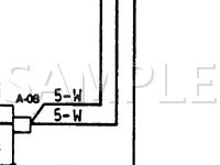 1993 Dodge RAM 50  2.4 L4 GAS Wiring Diagram
