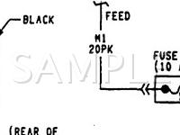 1993 Dodge Shadow ES 3.0 V6 GAS Wiring Diagram