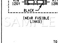 1993 Dodge Shadow  3.0 V6 GAS Wiring Diagram
