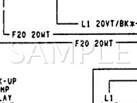 1993 Plymouth Sundance Duster 2.5 L4 GAS Wiring Diagram