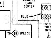 1993 Dodge Caravan SE 3.0 V6 GAS Wiring Diagram