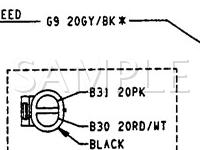 1994 Chrysler LHS  3.5 V6 GAS Wiring Diagram