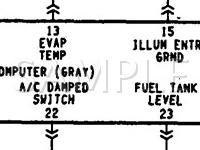 1994 Eagle Vision TSI 3.5 V6 GAS Wiring Diagram