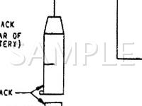1994 Dodge Dakota  2.5 L4 GAS Wiring Diagram