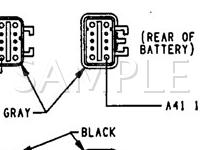 1994 Chrysler Lebaron GTC 3.0 V6 GAS Wiring Diagram