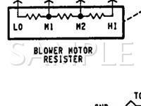 1994 Dodge RAM 1500 Pickup  5.9 V8 GAS Wiring Diagram