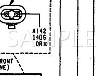 1994 Dodge RAM 3500 Pickup  5.9 V8 GAS Wiring Diagram