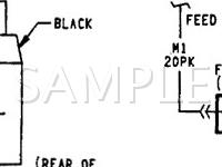 1994 Dodge Shadow ES 2.5 L4 GAS Wiring Diagram