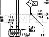 1994 Dodge Shadow ES 3.0 V6 GAS Wiring Diagram